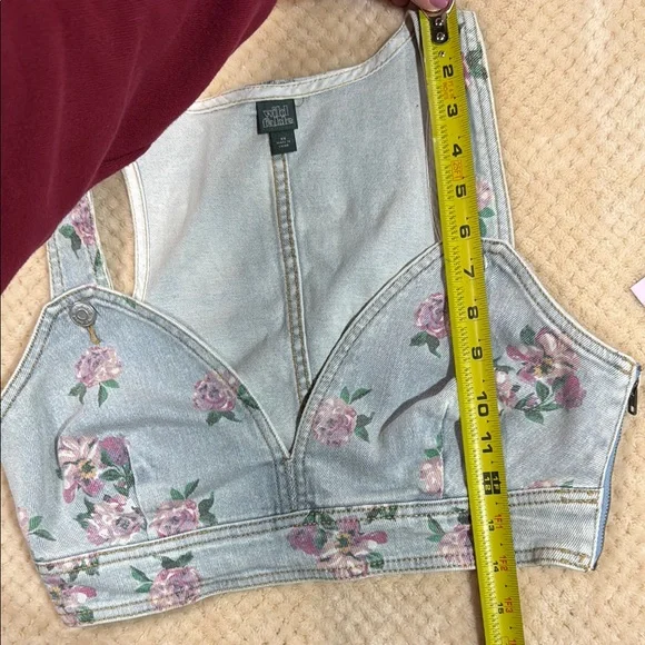 Wild Fable Green Fitted Crop Tank Top - Picture 8 of 8